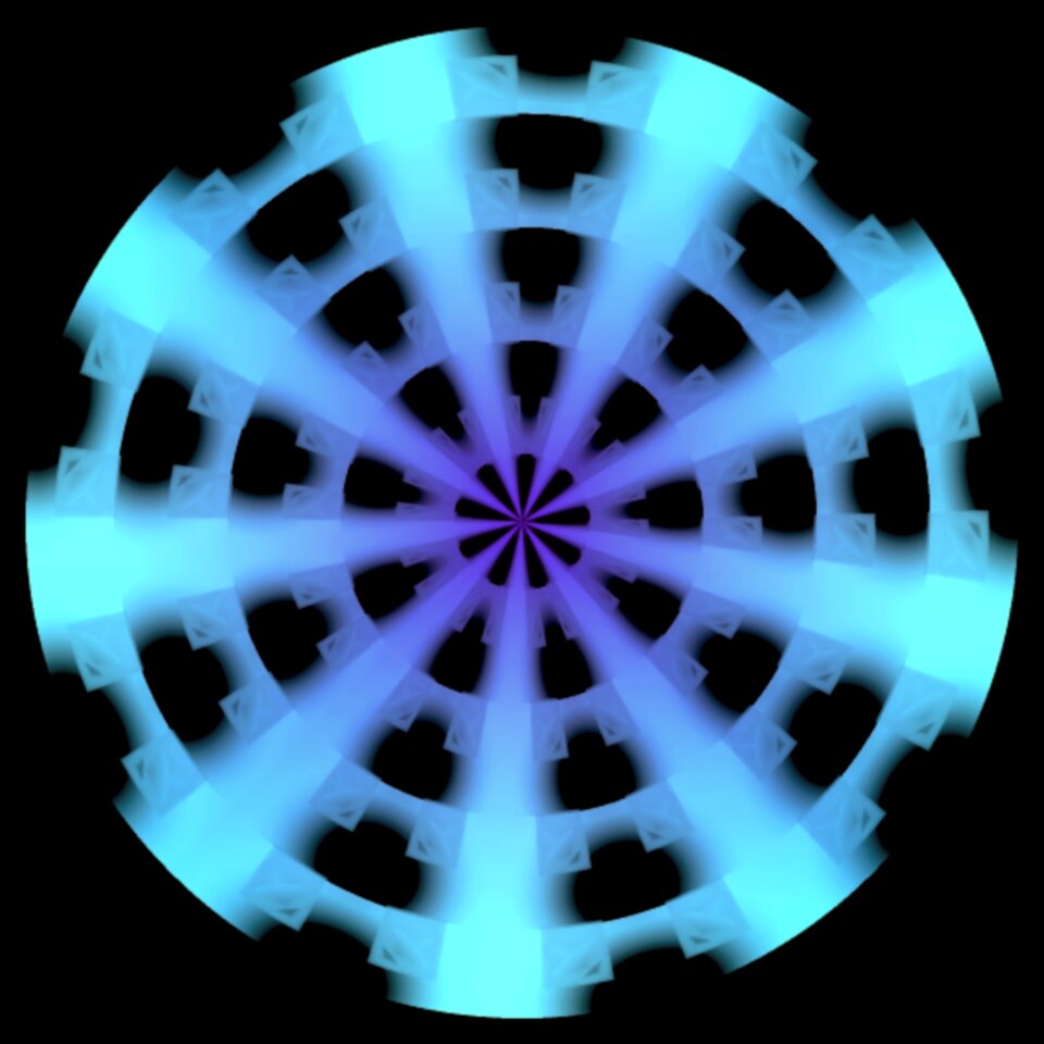 Pattern forms colors
