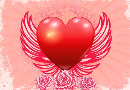 Valentine's day background romance