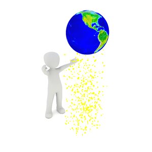 Planet environment symbol