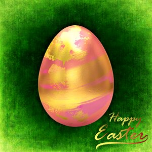 Egg colorful painted