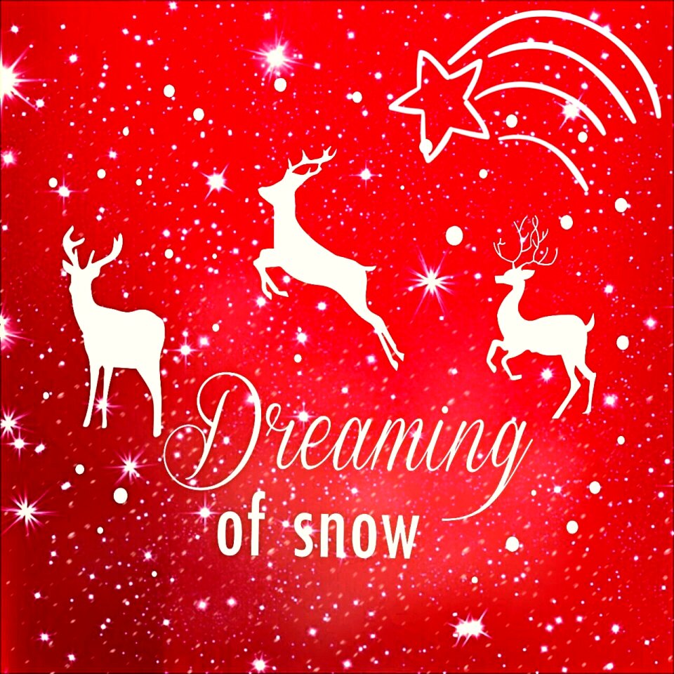 Christmas card happy background