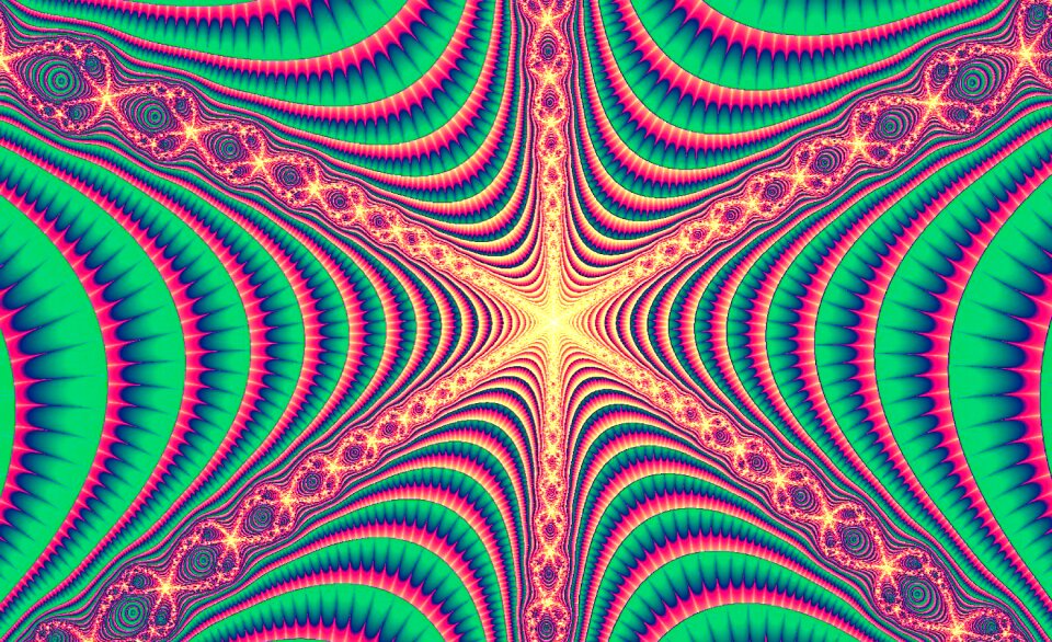Pink green Free illustrations