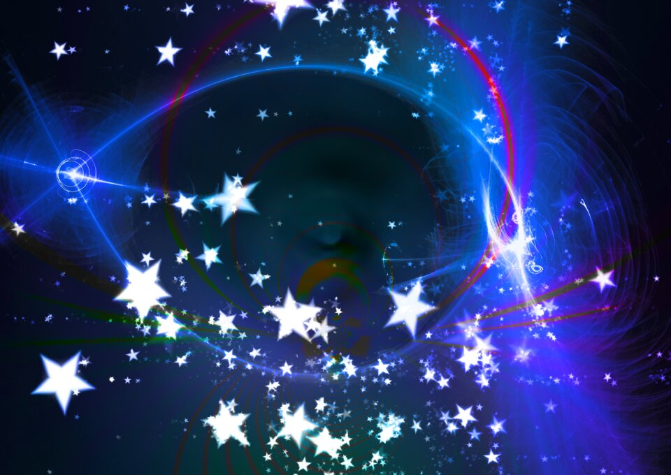 Star abstract pattern