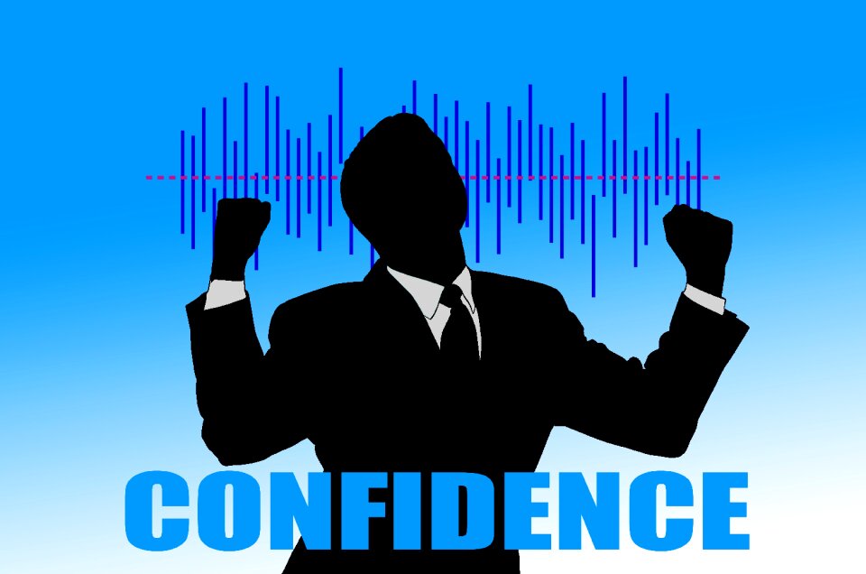 Work success silhouette