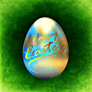 Egg colorful painted