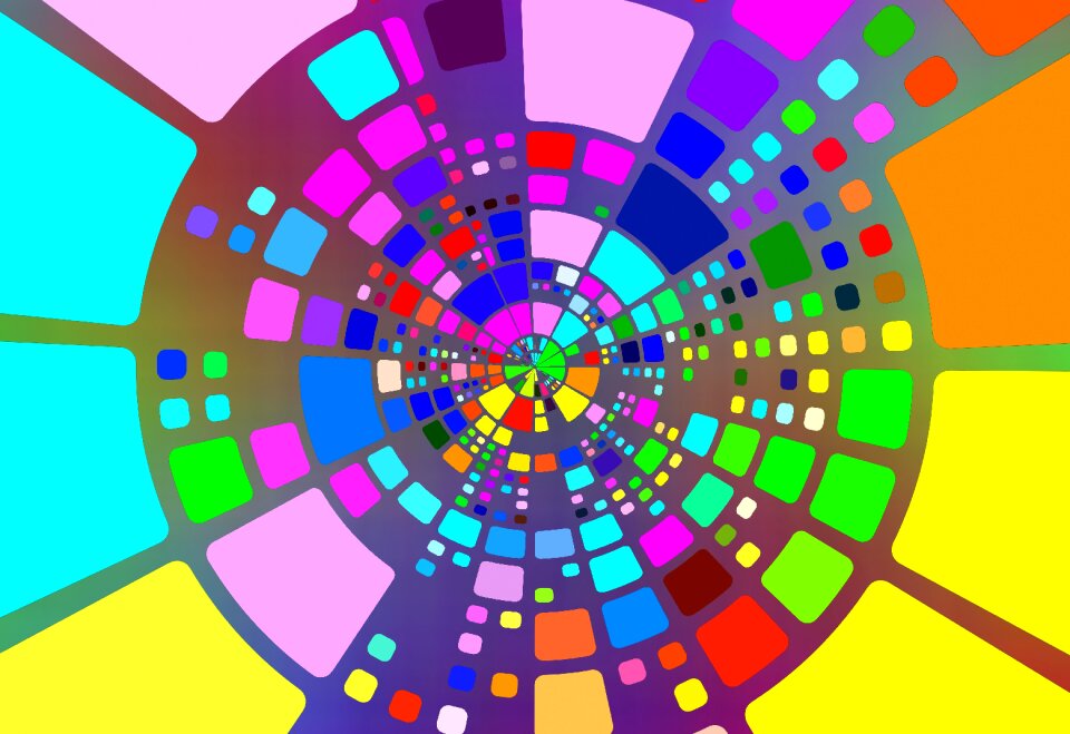 Arrangement spotty points