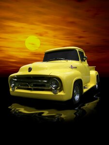 Custom show car old