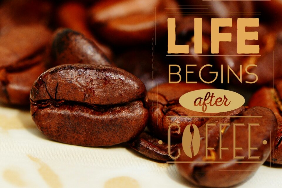 Roasted caffeine brown