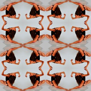 Yoga contortionist exercise