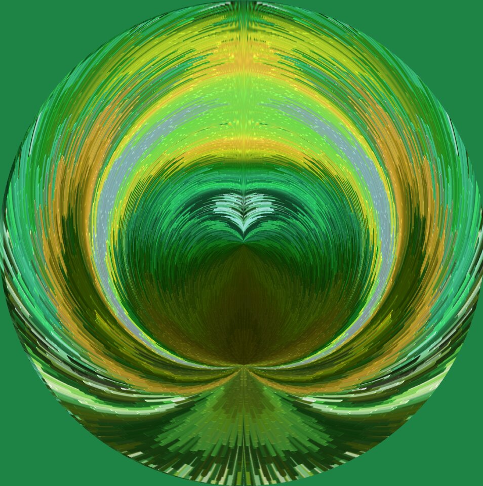 Shining lines round