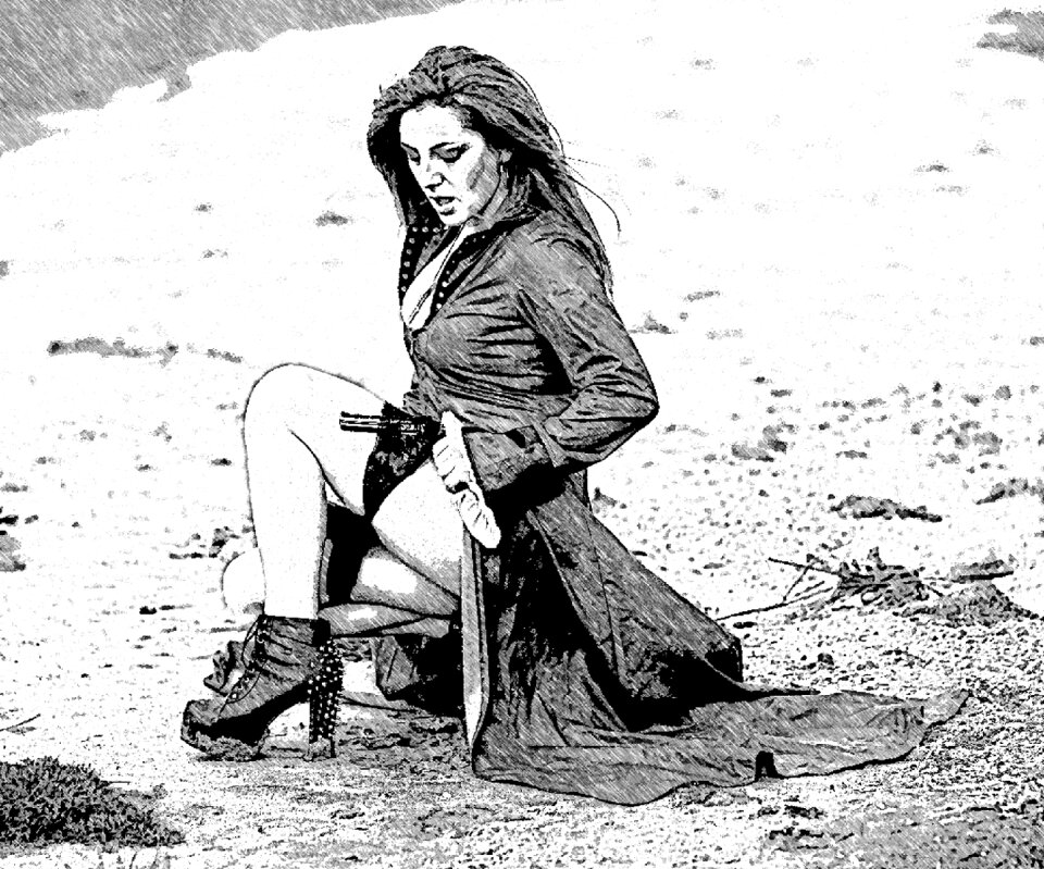 Human young woman pretty