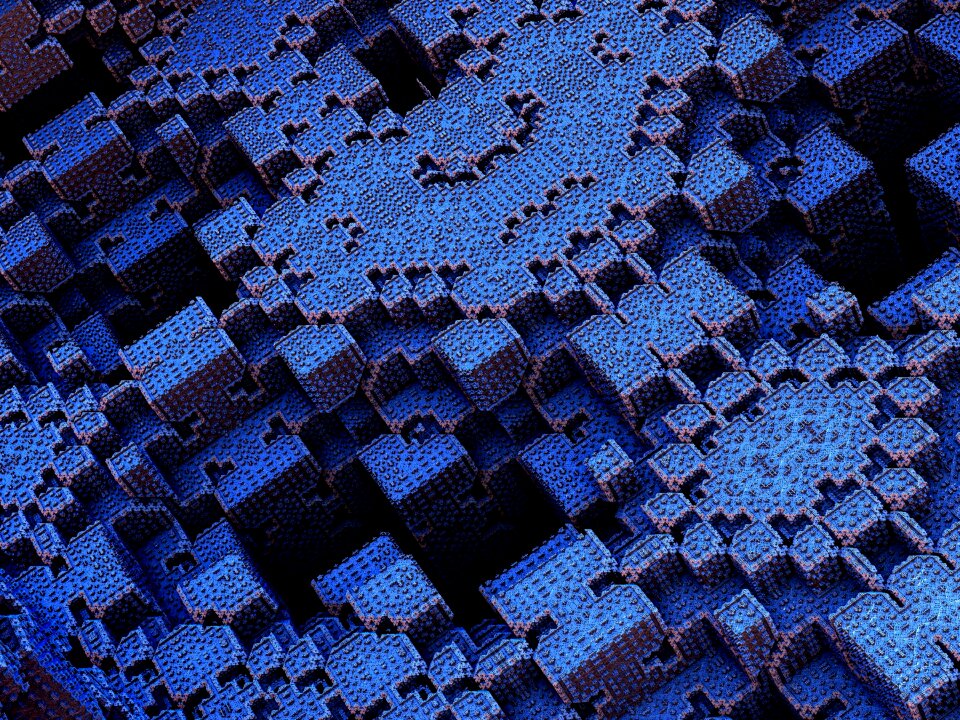 Block 3d geometric