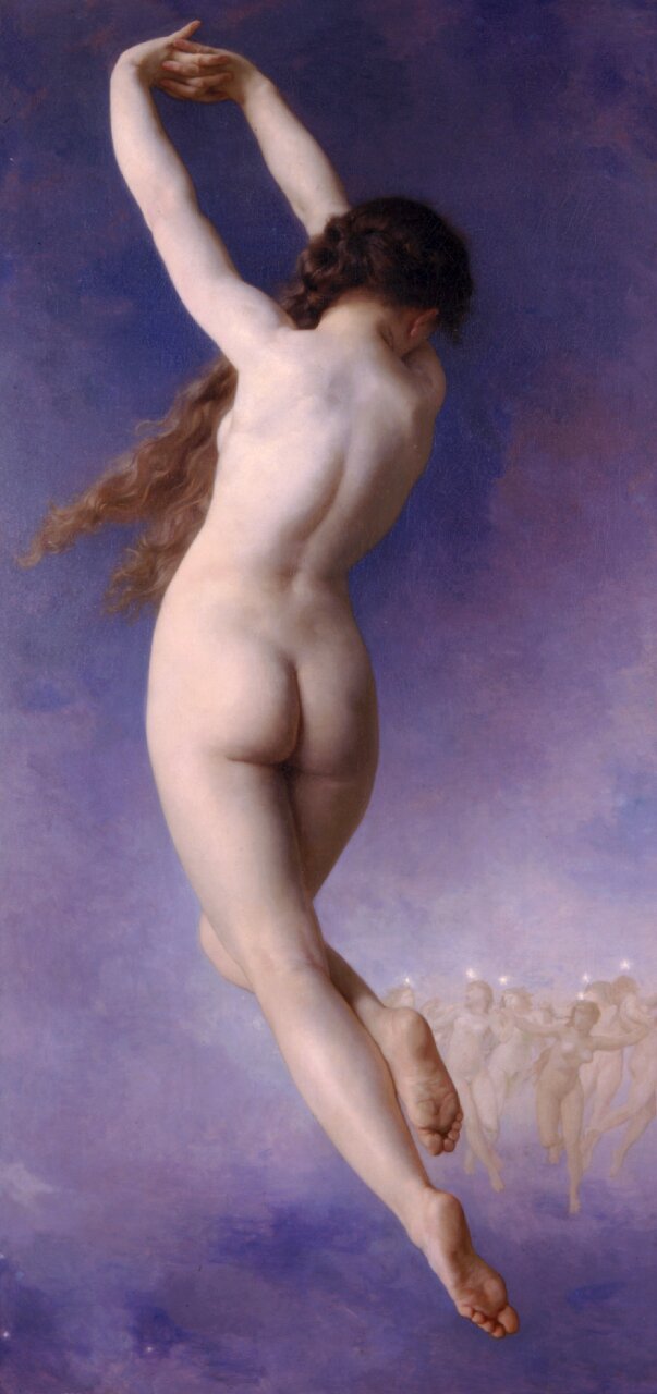 Painting body figure