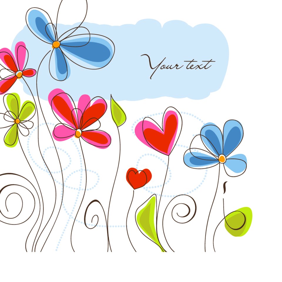 Postcard heart Free illustrations