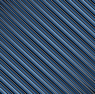 Geometric blue silver