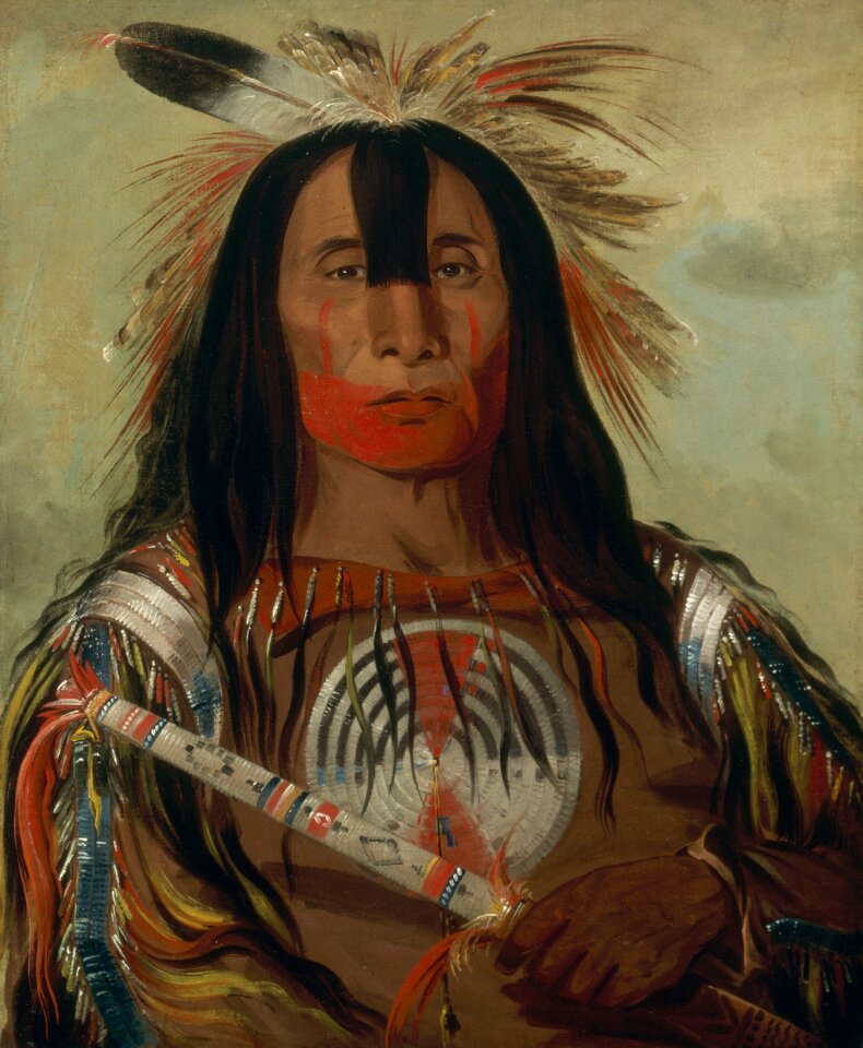 George catlin 1831 blackfoot
