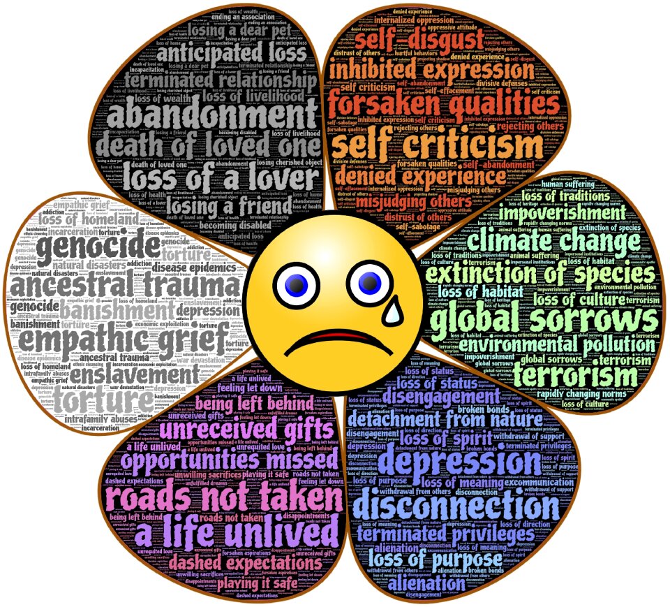 Grieving loss sorrow