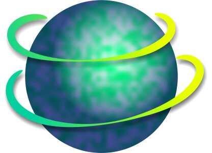 Planet icon logo