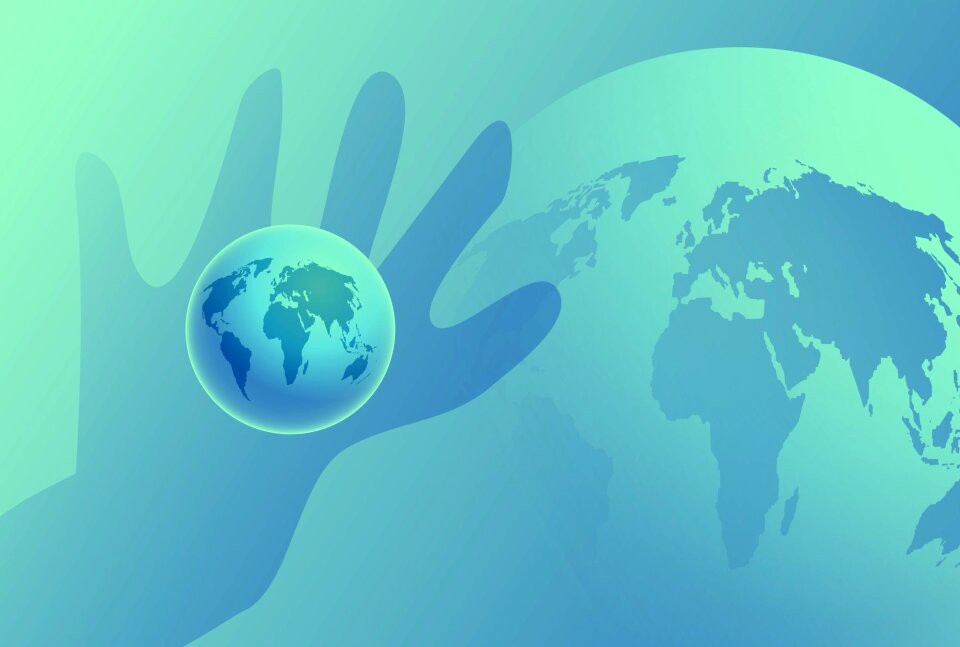 Globe worldwide concept