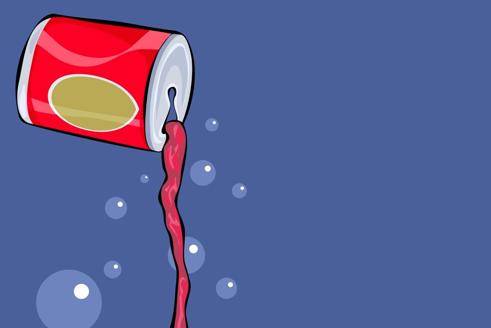 Drink beverage pour