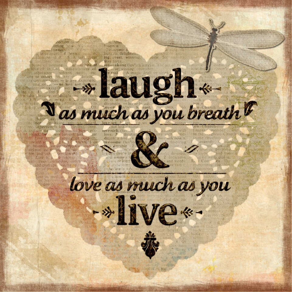 Laugh words dance