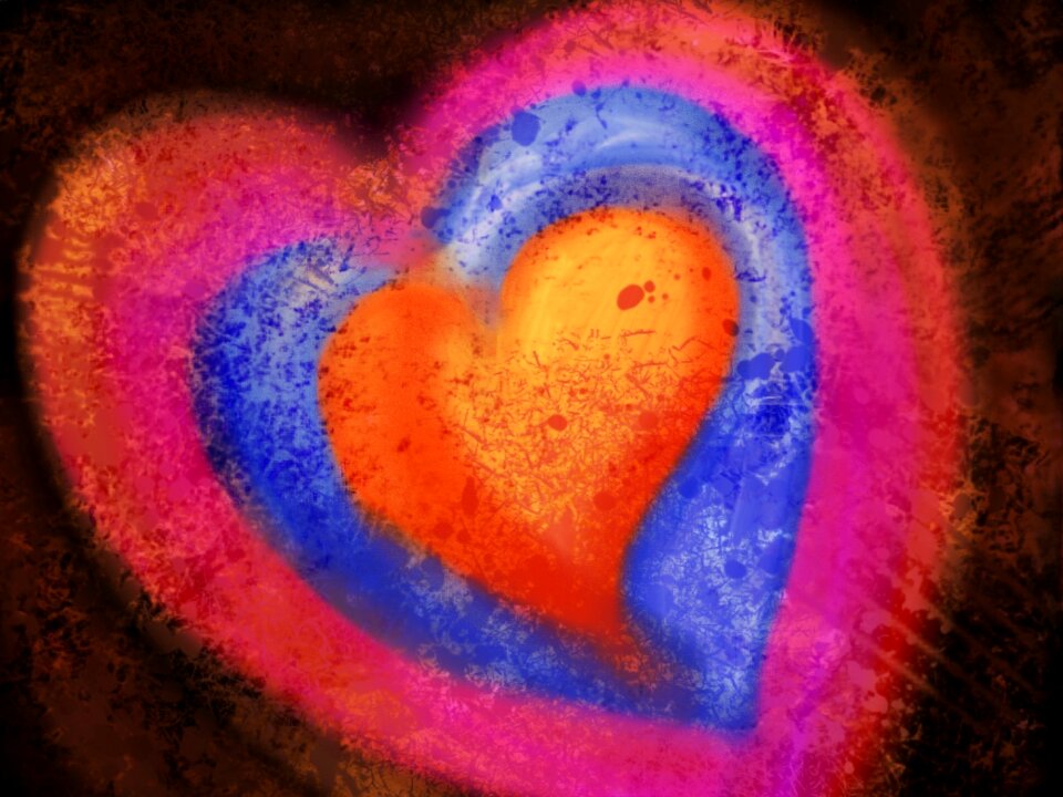 Love heart romantic