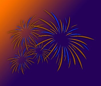 Party celebrate fireworks