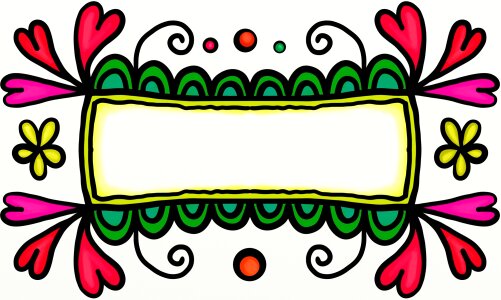 Shapes banner border