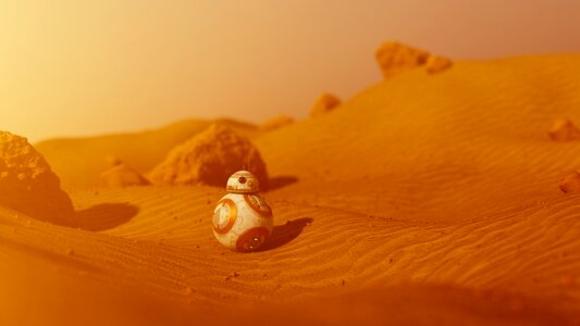Mars martian landscape