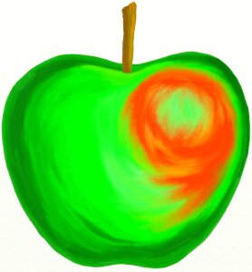 Green healthy fresh