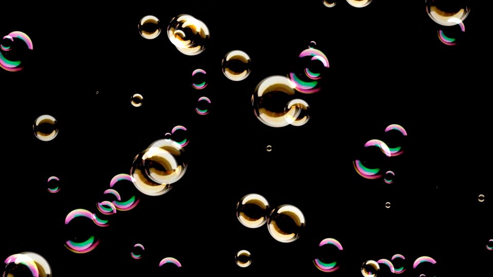 Soapy water float make soap bubbles