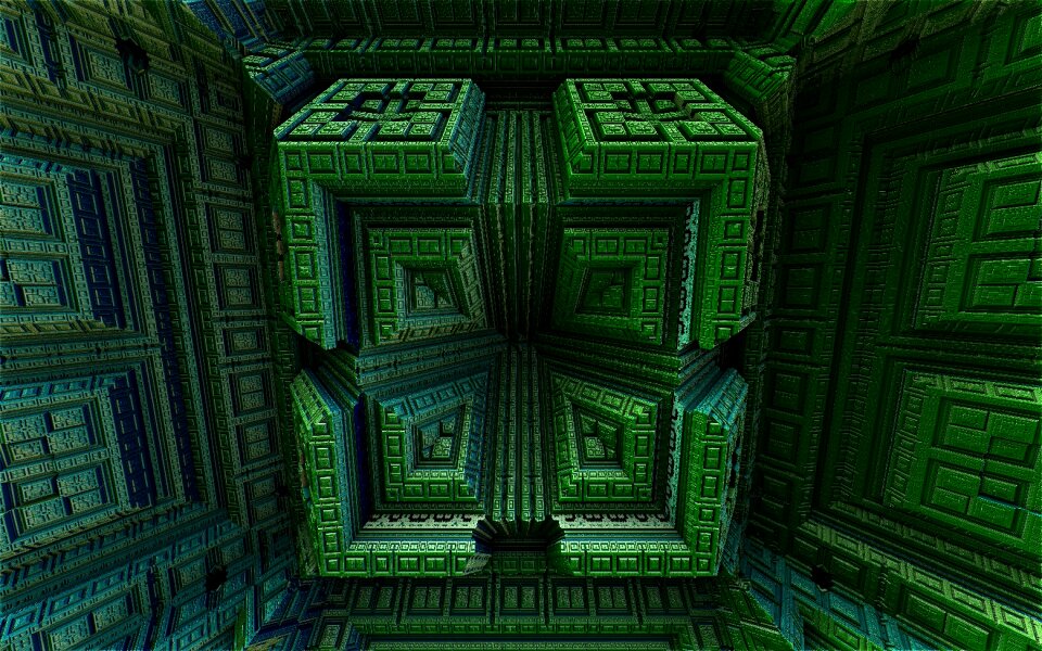 Cube architecture 3d