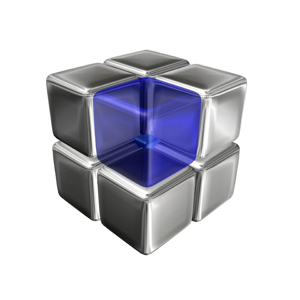 Metal business puzzle