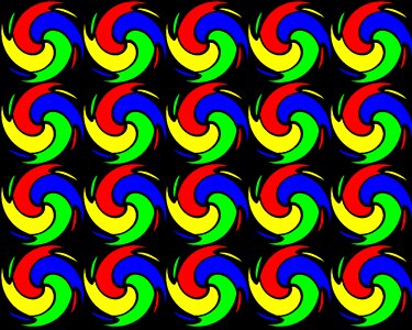 Wallpaper multicolored vibrant