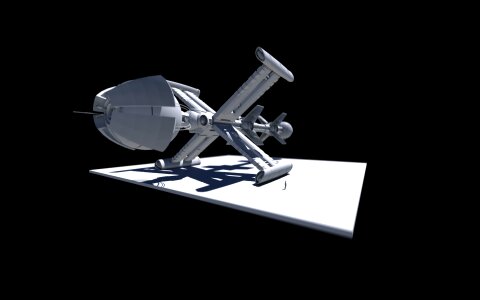 Forward cad 3d model