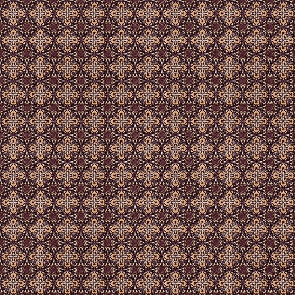 Decorative background structure