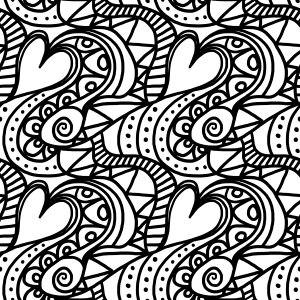 Abstract pattern seamless pattern