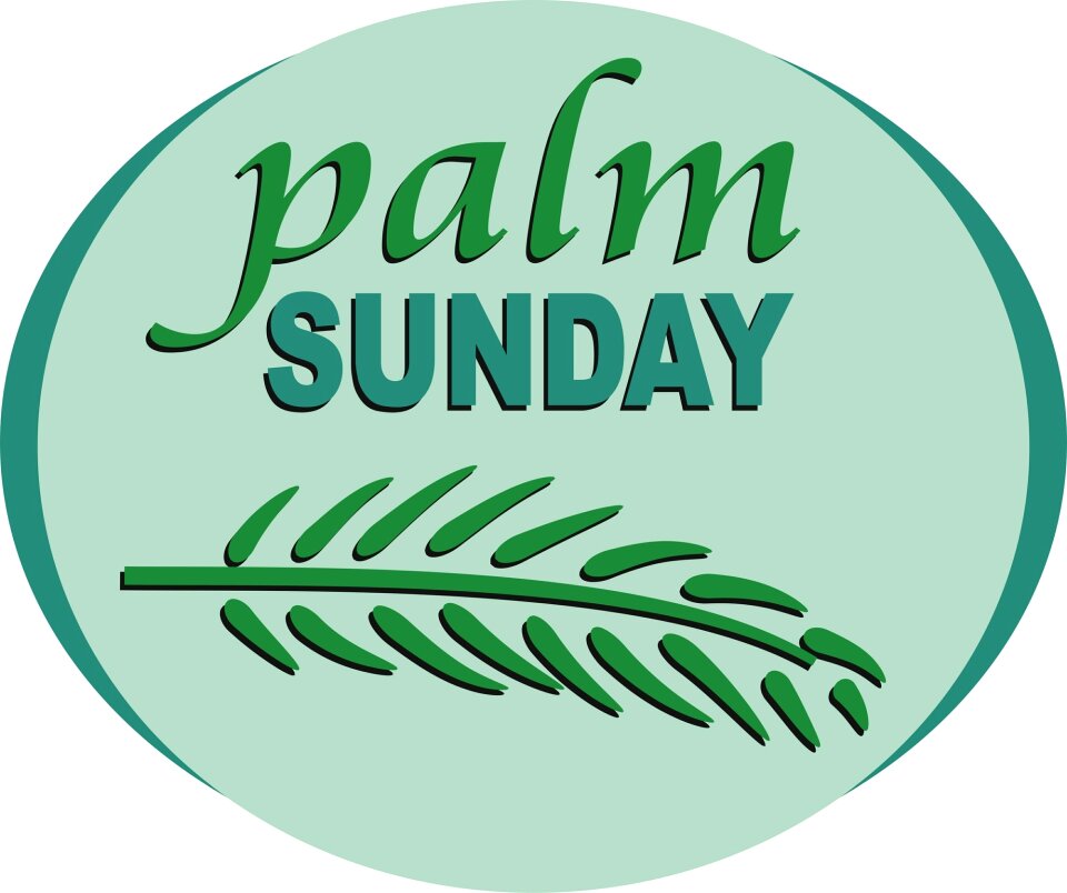 Religious faith palm sunday