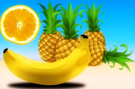 Food edible yellow