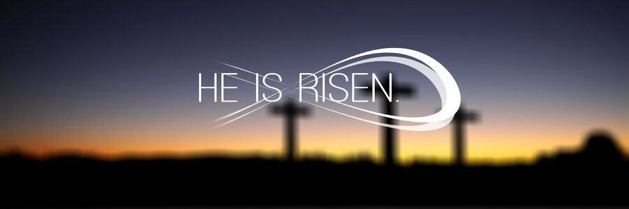 Cross sunset sunrise