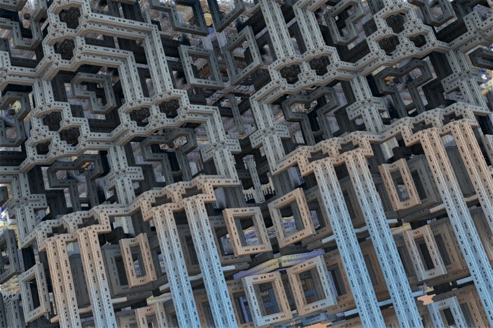 Render fractal backdrop