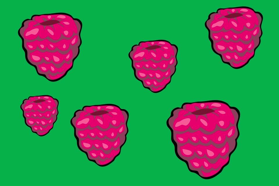 Raspberry raspberries wallpaper