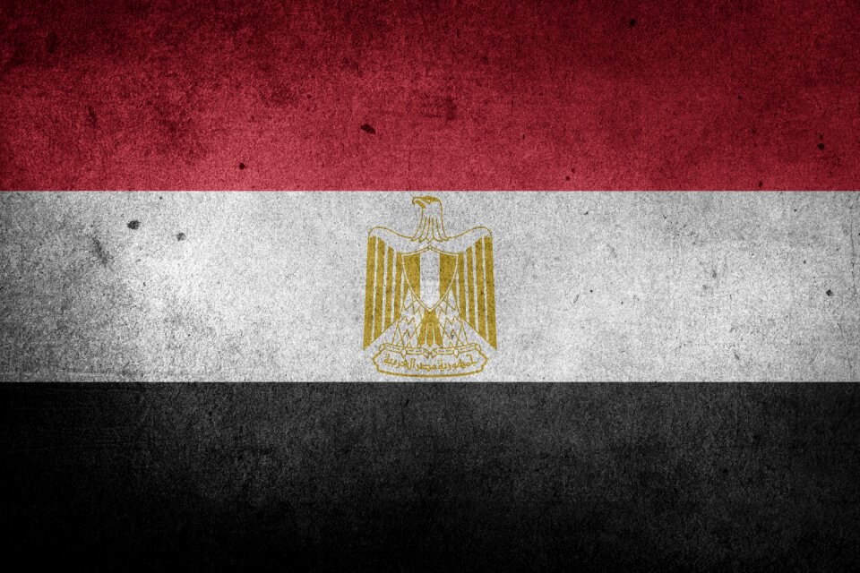 Middle east national flag grunge