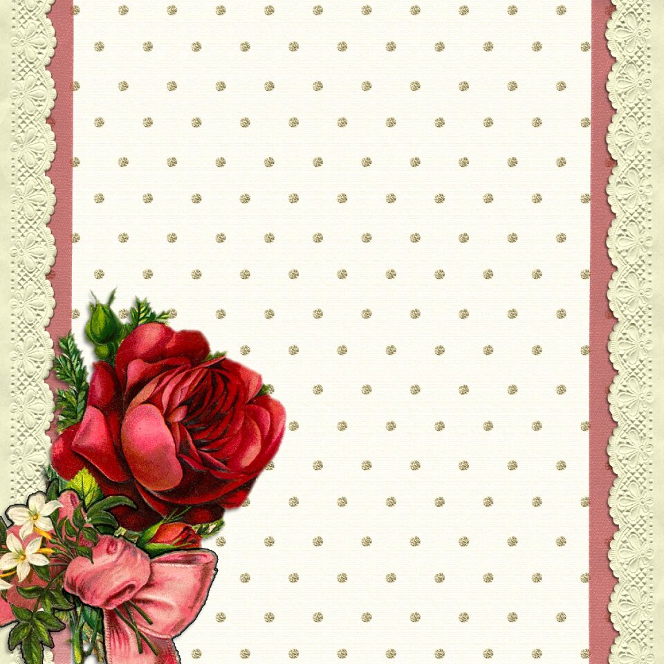 Tag bouquet bow
