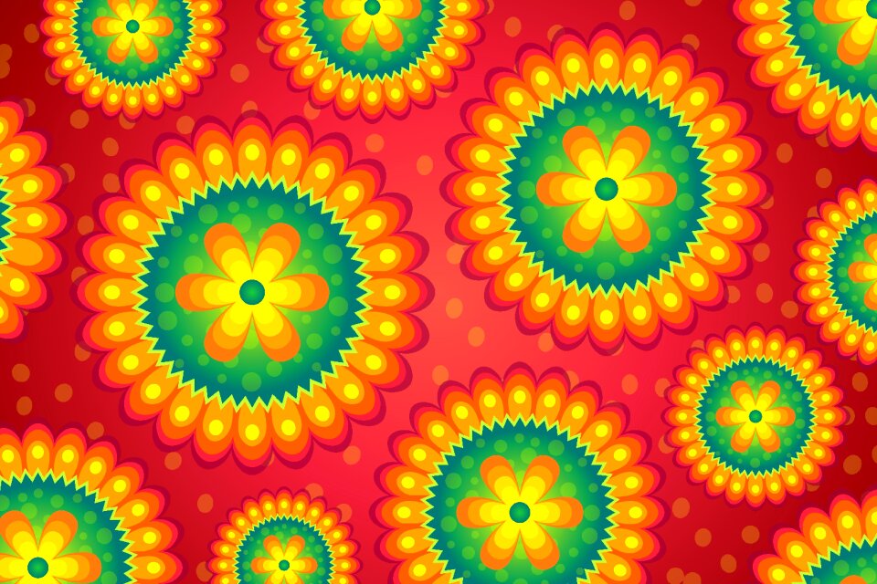 Pattern red green