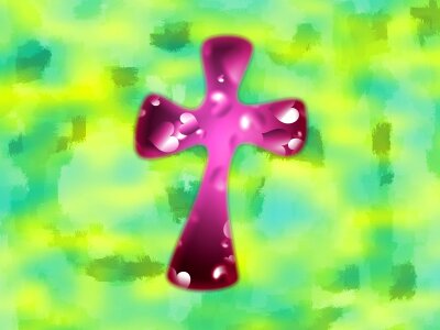 Religious faith cross