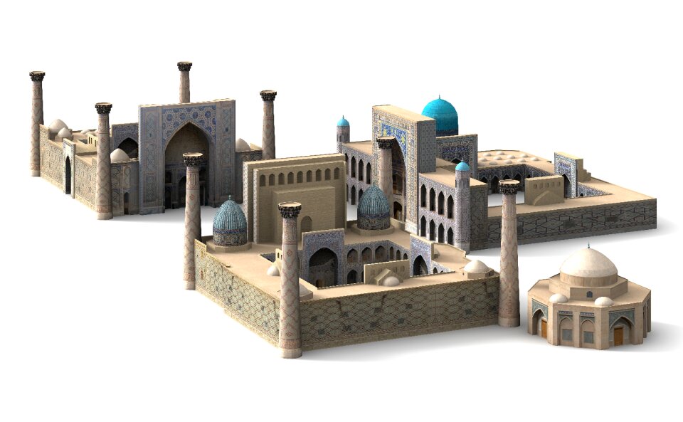 Uzbekistan building places of interest