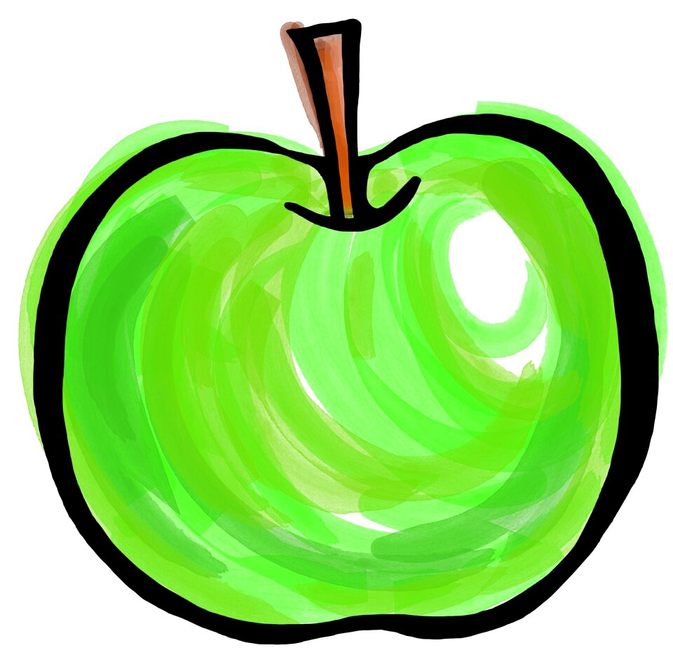 Green healthy fresh