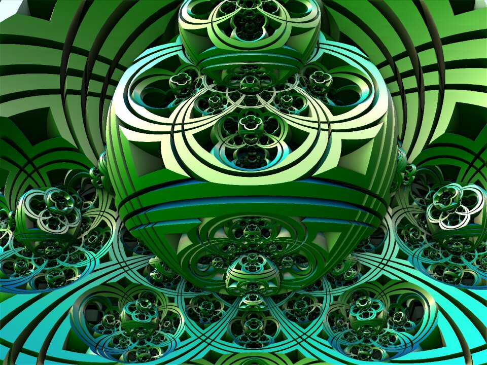 Symmetry backdrop surreal