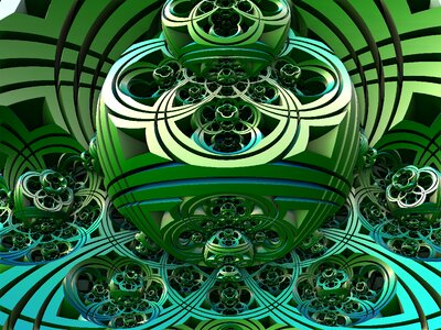 Symmetry backdrop surreal